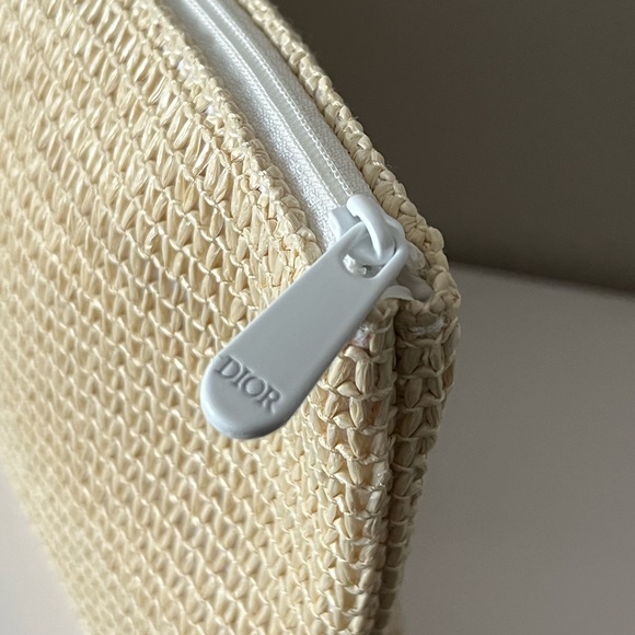 Dior Raffia Cosmetic bag pouch - Picture 3 of 5